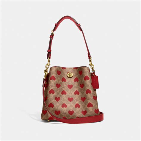 coach valentine collection 2022 heart.